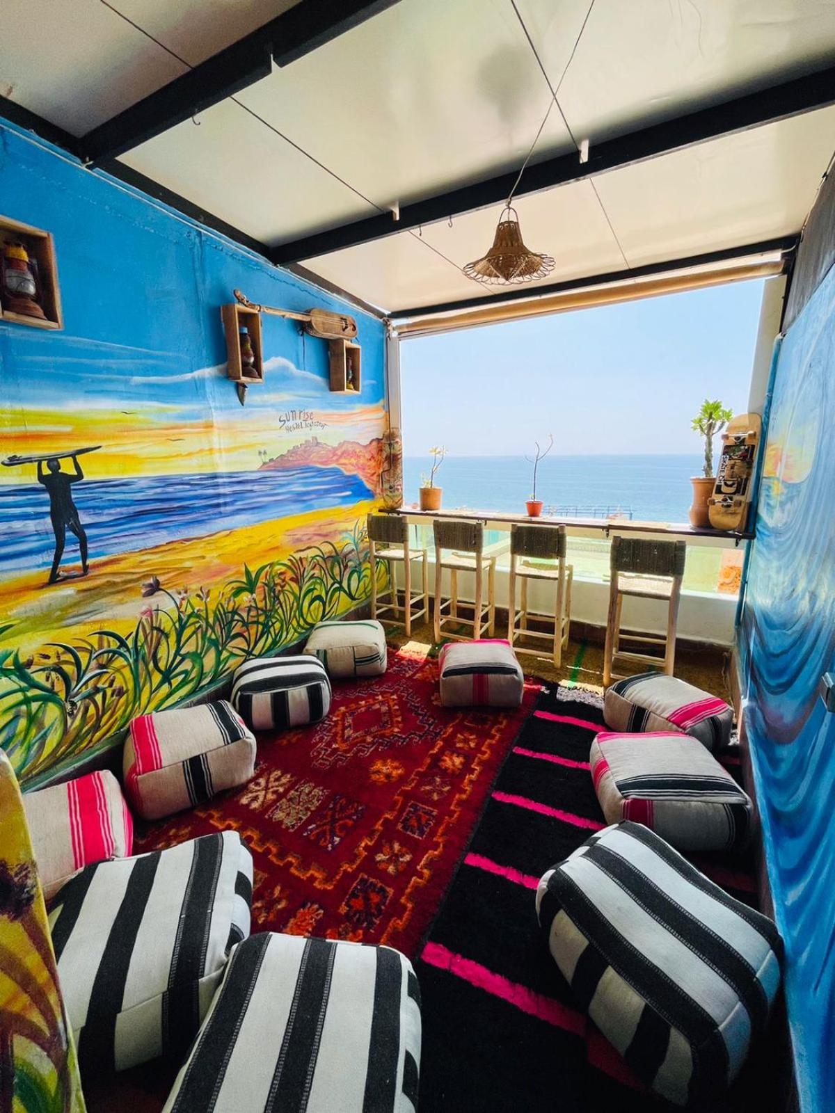Sunrise Hostel Taghazout Luaran gambar